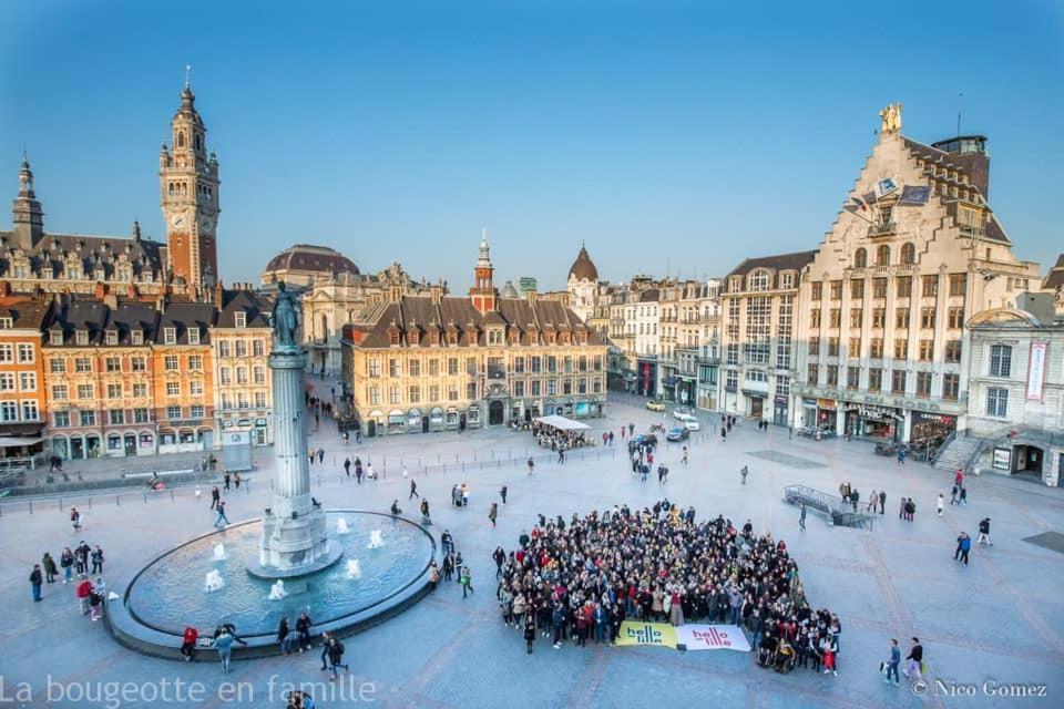 Hyper Centre Lille Appt. 6 Personnes Confortable Pour Famille Ou Amis Exteriör bild